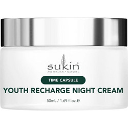 Sukin Time Capsule Youth Recharge Night Cream Προσώπου 50ml