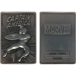 Marvel - Captain America Metal Collector Card