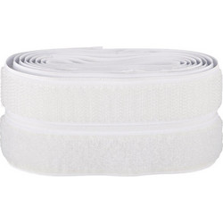 Ταινία Hook+Loop Αυτοκόλλητο Λευκό 300cmx20mm 04010052