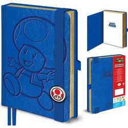 Super Mario Toad A5 notebook
