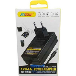 Andowl Universal Τροφοδοτικό 12V4A Q-DC9120 - AC/DC Power Adapter 075618