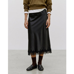 Vero Moda Vmmiro Lace Long Skirt Wvn Noos Μακριά Φούστα Δαντέλα Μαύρη 10356552