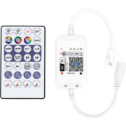 WIFI+BT ΣΕΤ ΤΛΕΚΟΝΤΡΟΛ+ΔΕΚΤΗΣ SPI DC12-24V 2048P 28 ΠΛΗΚΤΡΩΝ / JLBWCASHCP1R28A4