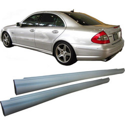 Πλαινά Μασπιέ Για Mercedes-Benz E-Class W211 02-09 Amg Look Από Abs Πλαστικό 2 Τεμάχια Made In China