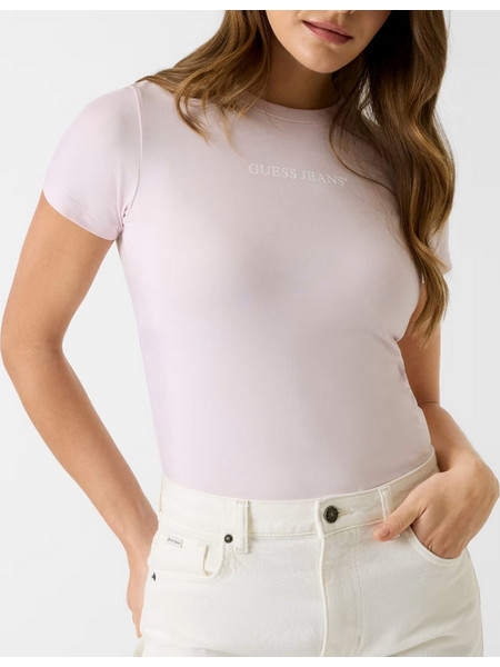 GUJE GJ SS CN SLIM LOGO PRINT TEE ΜΠΛΟΥΖΑ ΓΥΝΑΙΚΕΙΟ W4YI01J1314-G491 Lilac