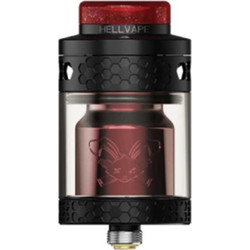 Hellvape Dead Rabbit 4 RTA 26mm 3.5ml/5.5ml (New Colors) - Black Red