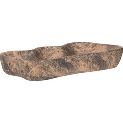 Δίσκος Διακόσμησης (29.5x15x5.5) Estia Nyra Καφέ 09-50771