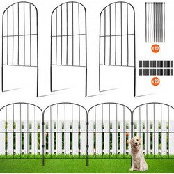 VEVOR Garden Fence 38.5 x 29.5 Inch / 5 Pieces