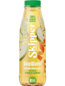 Νερό με Γεύση Μήλο & Άνθο Σαμπούκου Skipper Zuegg 500ml