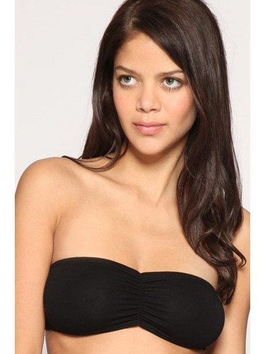 077930 Tube Cotton Bra γκρι