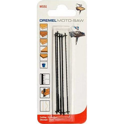 DREMEL - Moto-Saw Πριονόλαμα κοπής ξύλου γενικής χρήσης (MS51) - 5 Τεμάχια (2615MS51JA)