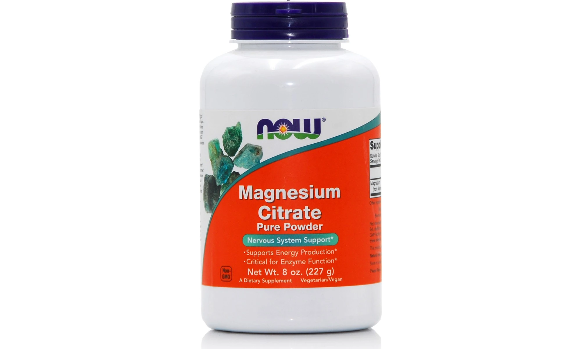 Now Foods Magnesium Citrate 100 Pure Powder 227gr BestPrice.gr