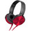 MDR-XB450 Ενσύρματα Ακουστικά On Ear Μαύρα Κόκκινα