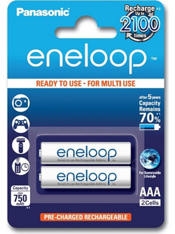 Panasonic Eneloop AAA 750mAh 2τμχ