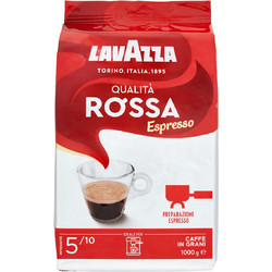 Lavazza Qualita Rossa Καφές Espresso σε Κόκκους 1kg
