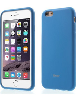 ROAR KOREA Θήκη Σιλικόνης TPU Ματ για iPhone 6s Plus / 6 Plus - Γαλάζιο
