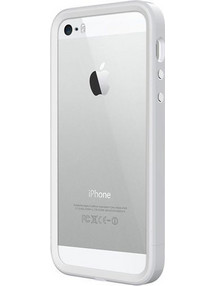 Bumper Colorant White 7716 Β1Χ για iPhone 5/5S με Screen Protector Front & Rear