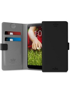 Θήκη Wallet Puro Universal Medium Black