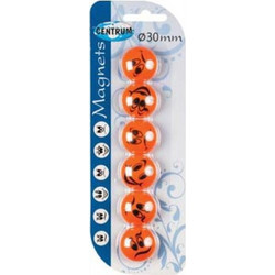 ΜΑΓΝΗΤΕΣ CENTRUM SMILE 30mm (μπλίστερ 6τεμ.) 4013695028446