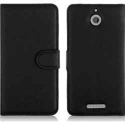 Δερμάτινη Θήκη/Πορτοφόλι για HTC Desire 510 Μαύρο (ΟΕΜ)