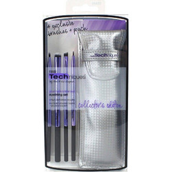 Real Techniques Starter Σετ Πινέλα Μακιγιάζ με Θήκη 5τμχ
