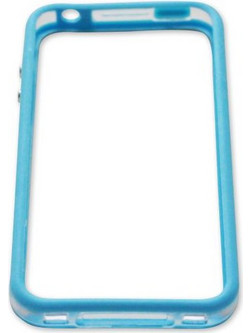 Θήκη Σιλικόνης Bumber Apple iPhone 4S, Blue Light