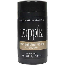 Toppik Hair Building Light Brown Νανοΐνες κατά της Τριχόπτωσης 3gr
