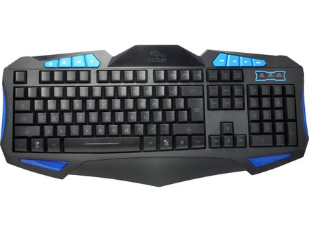 R-horse FC-720 Gaming Πληκτρολόγιο RGB Black
