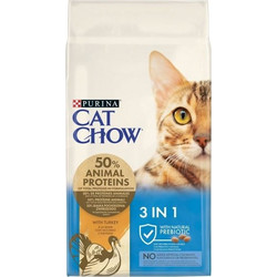 Purina Cat Chow Adult 3 in 1 with Turkey 15kg