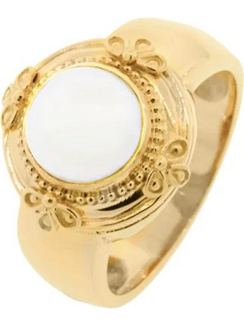 Million diamonds Γυναικείο Δαχτυλίδι από Χρυσό 18K με Πέρλα RK3405