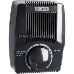 DIMMER LED - MULTI 2500W ΕΠΑΓΓΕΛΜΑΤΙΚΟ (PROFESSIONAL) ΡΥΘΜΙΣΤΗΣ ΕΝΤΑΣΗΣ ΦΩΤΙΣΜΟΥ ΕΠΙΤΟΙΧΟ ΓΙΑ ΟΛΑ ΤΑ ΦΟΡΤΙΑ MASTER DM-2500 ΜΑΥΡΟ