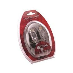 Triax Καλώδιο HDMI Male to HDMI Male 3m Black