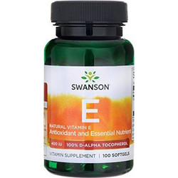 Swanson Vitamin Ε 400iu 100 Μαλακές Κάψουλες