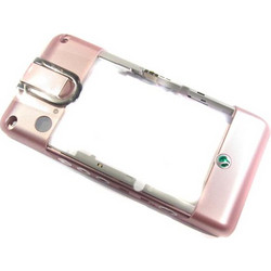 Sony Ericsson W995 MiddleCover pink ORIGINAL