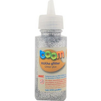 BOOM ΚΟΛΛΑ GLITTER 40ML ΑΣΗΜΙ MTJFJ-4012BX1S