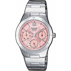 Casio Γυναικείο Ρολόι με Ασημί Μεταλλικό Μπρασελέ LTP-2069D-4AVEF