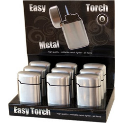 Κουτί με 9 αναπτήρες φλόγιστρο EASY TORCH METAL 0202080