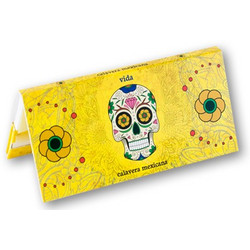 Snail Χαρτάκια - Mexican Sugar Skull Κίτρινο - Vida Η Ζωή