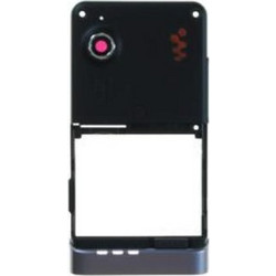 Πίσω κάλλυμα - back cover SONYERICSSON W910i μάυρο ORIGINAL