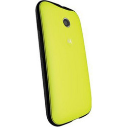 Θήκη Motorola ASMEGRPLL για XT1021 XT1022 Moto E Back cover Yellow original
