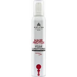 Kallos KJMN Pro-Tox Leave In Foam Leave In Conditioner Κρέμα για Όγκο & Επανόρθωση για Λεπτά & Ταλαιπωρημένα Μαλλιά 200ml