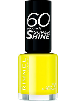Rimmel 60 Seconds Super Shine 452 Chin Up Buttercup 8ml