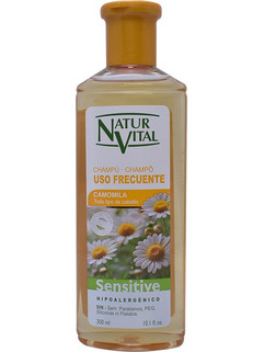 Natur Vital Chamomile Φυτικό Σαμπουάν 300ml
