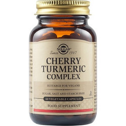 Solgar Cherry Turmeric Complex 60 Κάψουλες