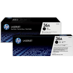 HP 36A Black Toner 2pcs