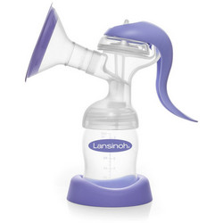 Lansinoh Μονό Χειροκίνητο Θήλαστρο Χωρίς BPA 150ml
