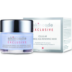 Skincode Cellular Recharge Age-Renewing Κρεμώδης Μάσκα Προσώπου για Ενυδάτωση & Αντιγήρανση 50ml