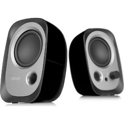 Edifier R12U Ηχεία Υπολογιστή 2.0 4W Silver Black