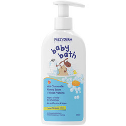 Frezyderm Baby Bath Βρεφικό Αφρόλουτρο Χαμομήλι με Αντλία 300ml