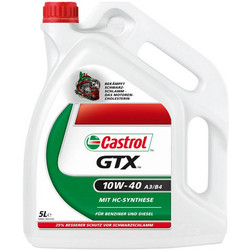 Castrol Gtx Ημισυνθετικό Λάδι Αυτοκινήτου 10W-40 A3/B4 5lt